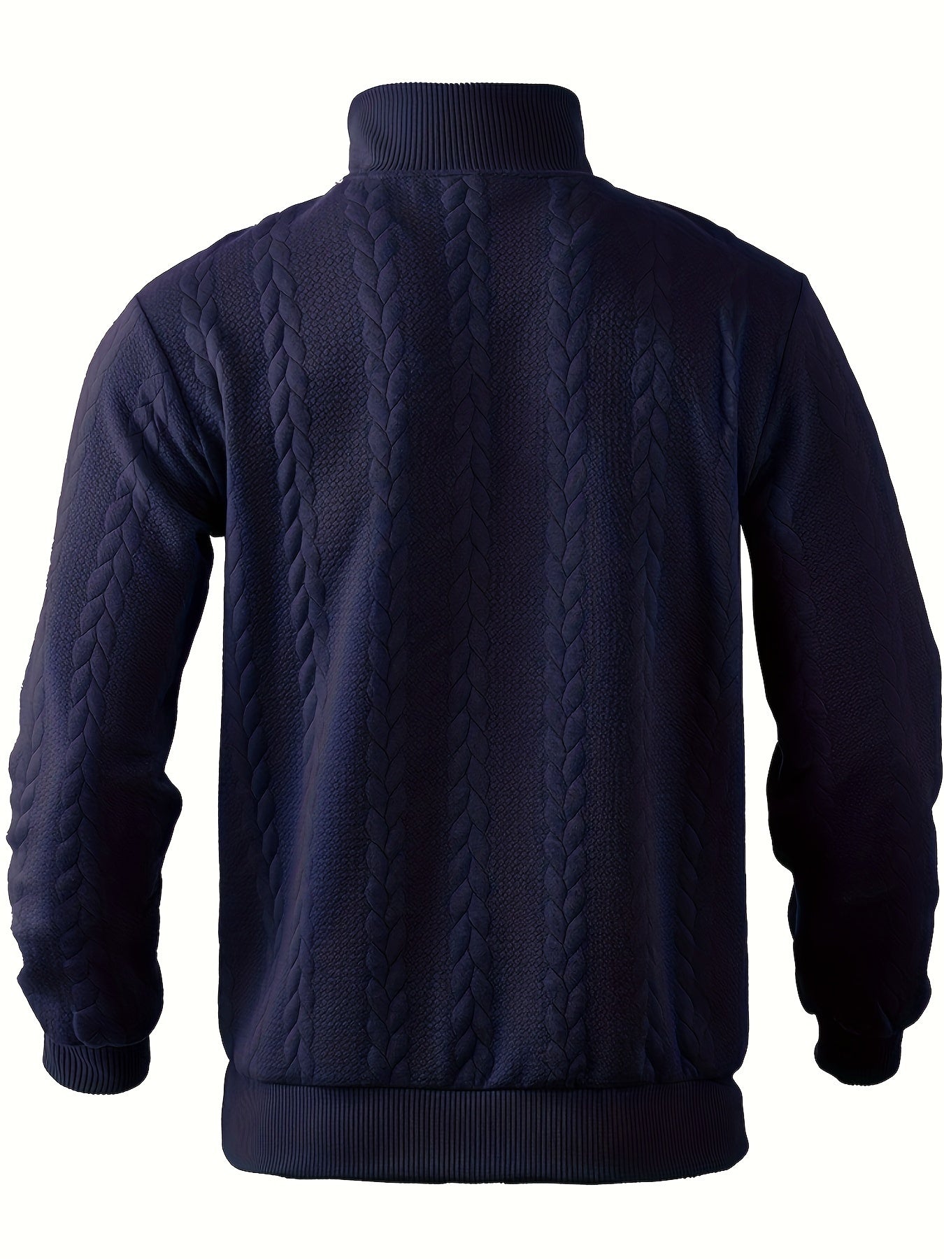 Roberto™ | Vintage herenpullover met ritssluiting