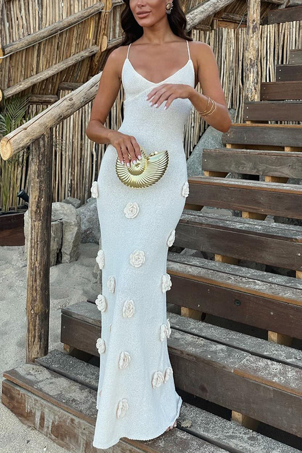 Daisy Knit Maxi Dress