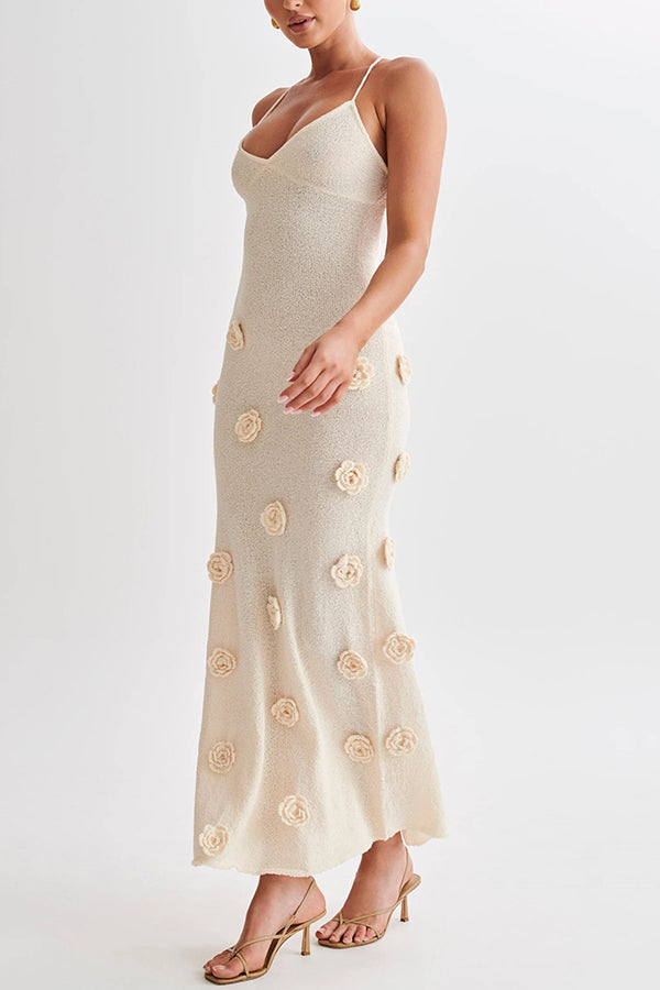 Daisy Knit Maxi Dress