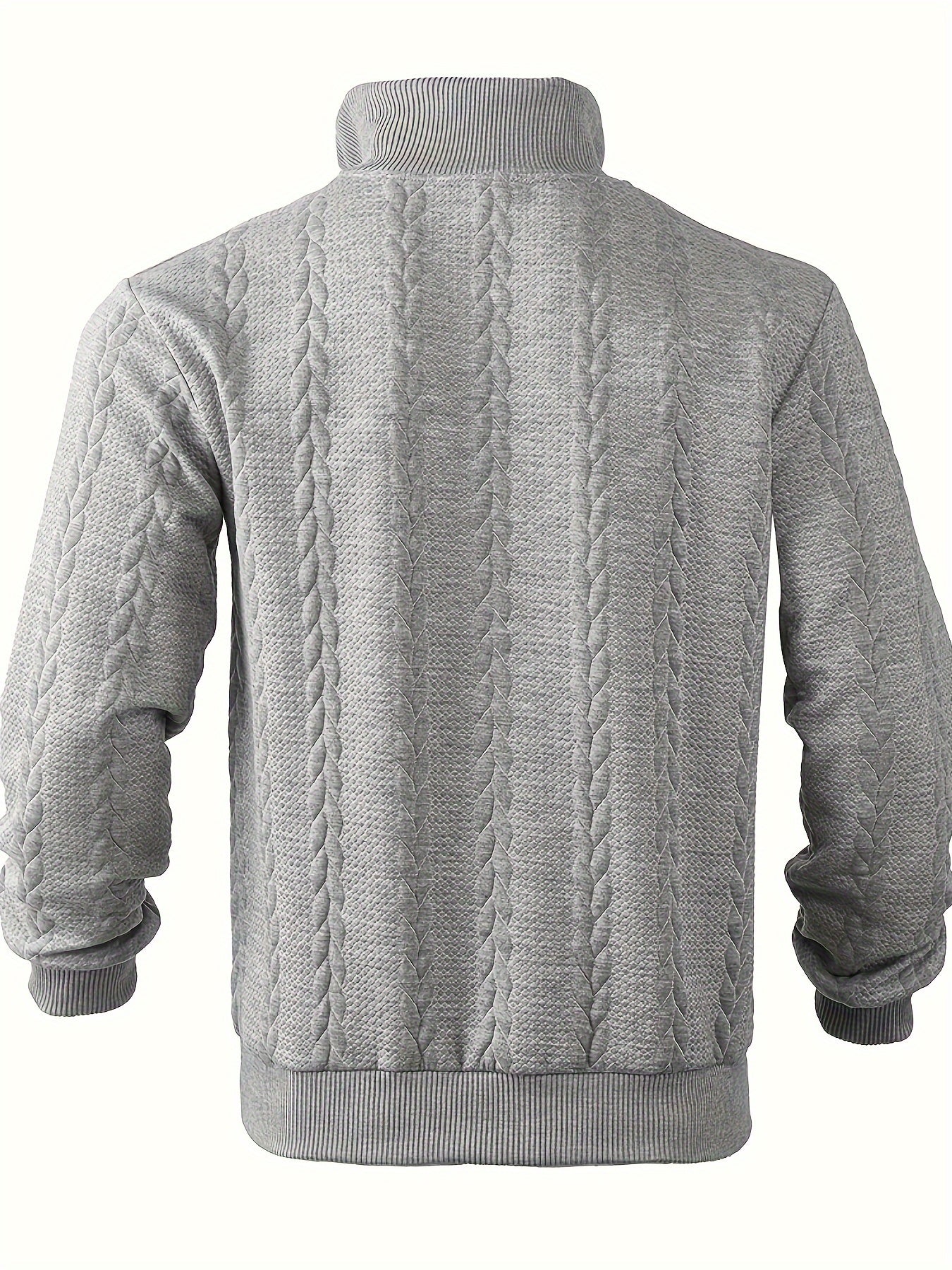 Roberto™ | Vintage herenpullover met ritssluiting