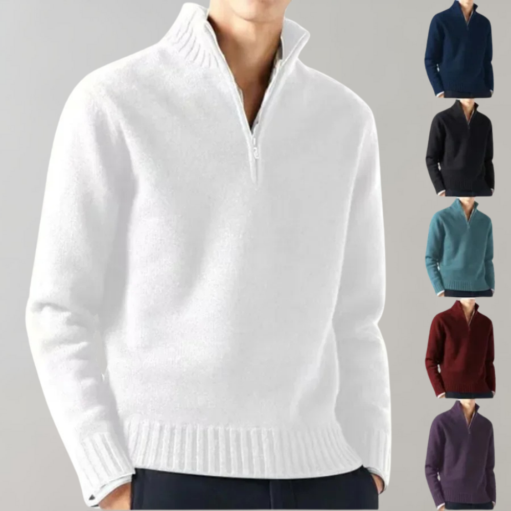 Adam™ Elegante Half Zip Sweater