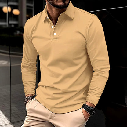 Ezra | Casual Langemouwen Polo